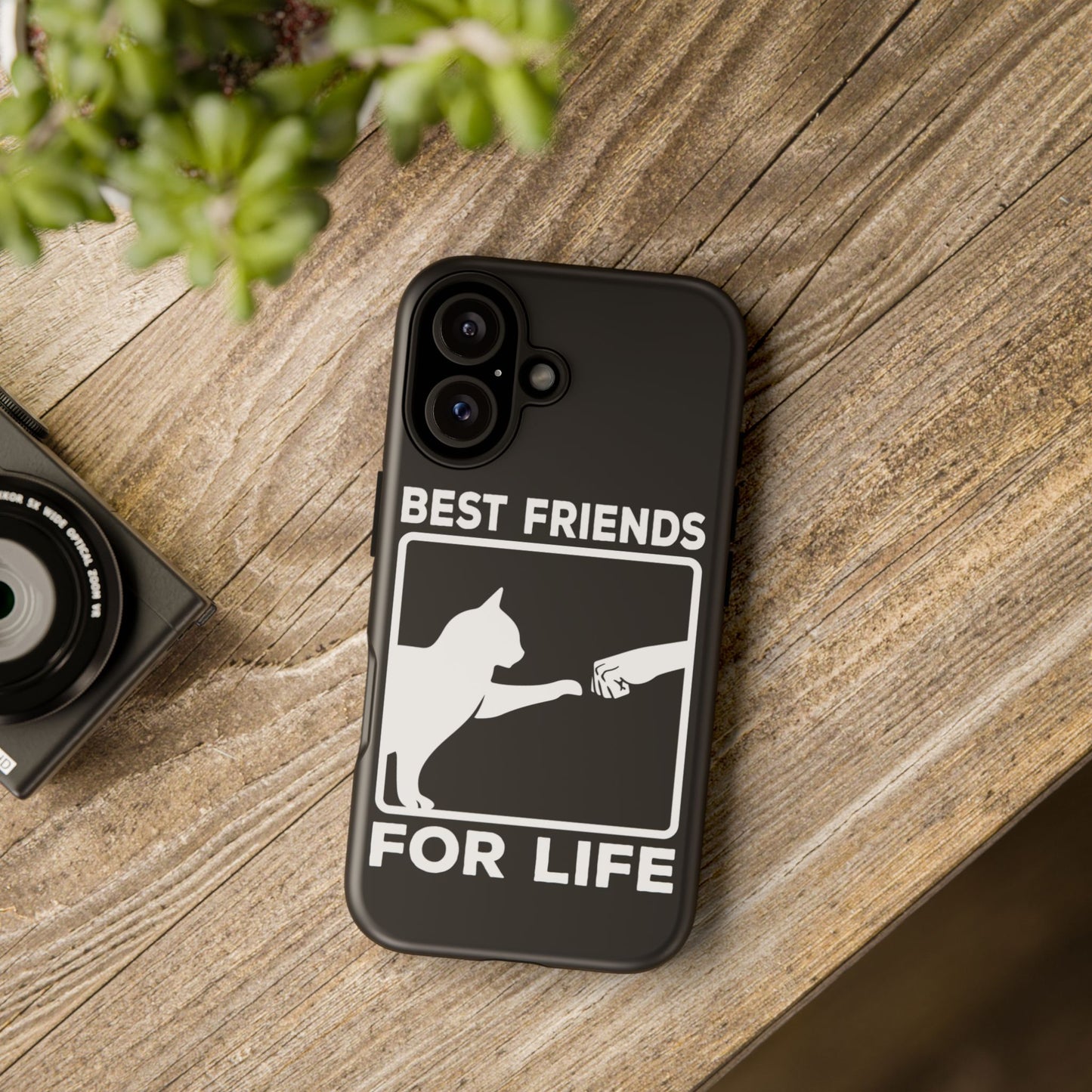 Best Friends for Life Phone Case - Durable Pet Lover Accessory