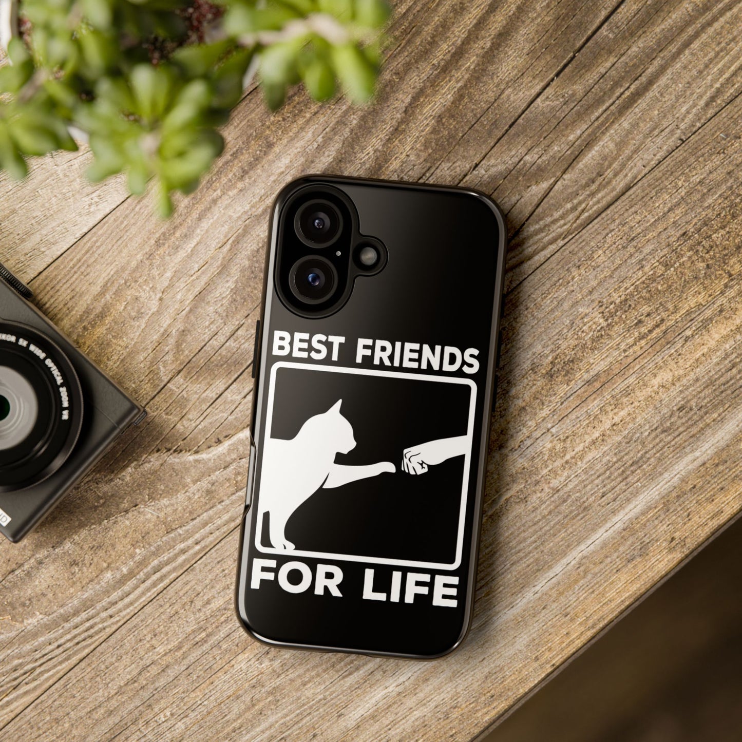 Best Friends for Life Phone Case - Durable Pet Lover Accessory