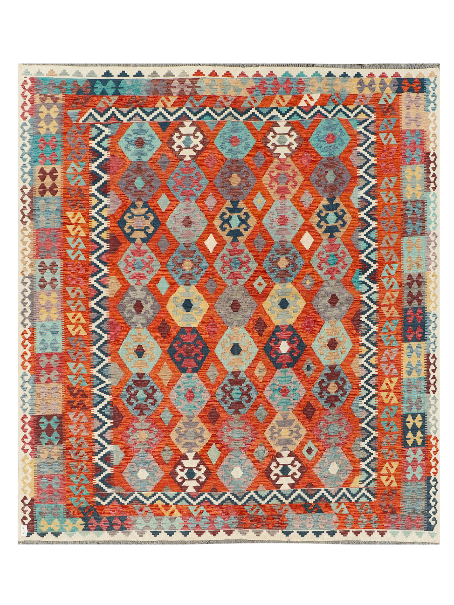Maimana Kilim - 292 x 256 cm