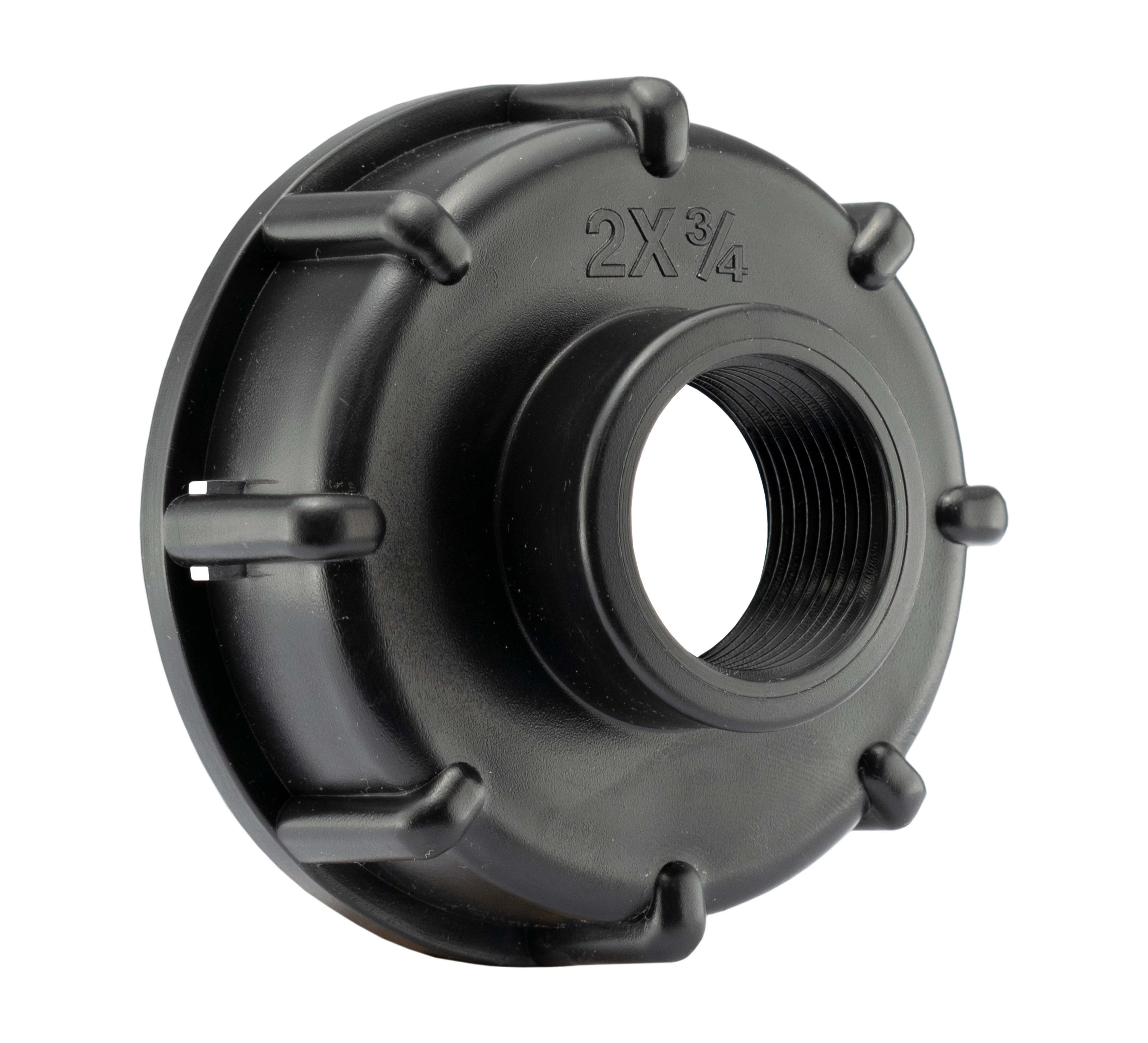 IBC 2 S60X6 Cap with 25mm MDPE Valve MDPE Pipe Connector Drip Irrigation Fitting