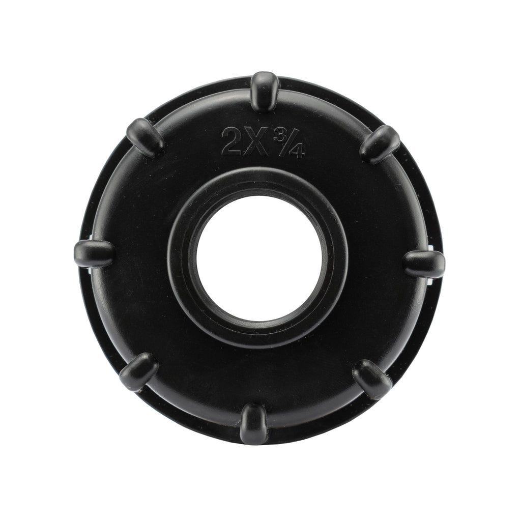 IBC 2 S60X6 Cap with 25mm MDPE Valve MDPE Pipe Connector Drip Irrigation Fitting