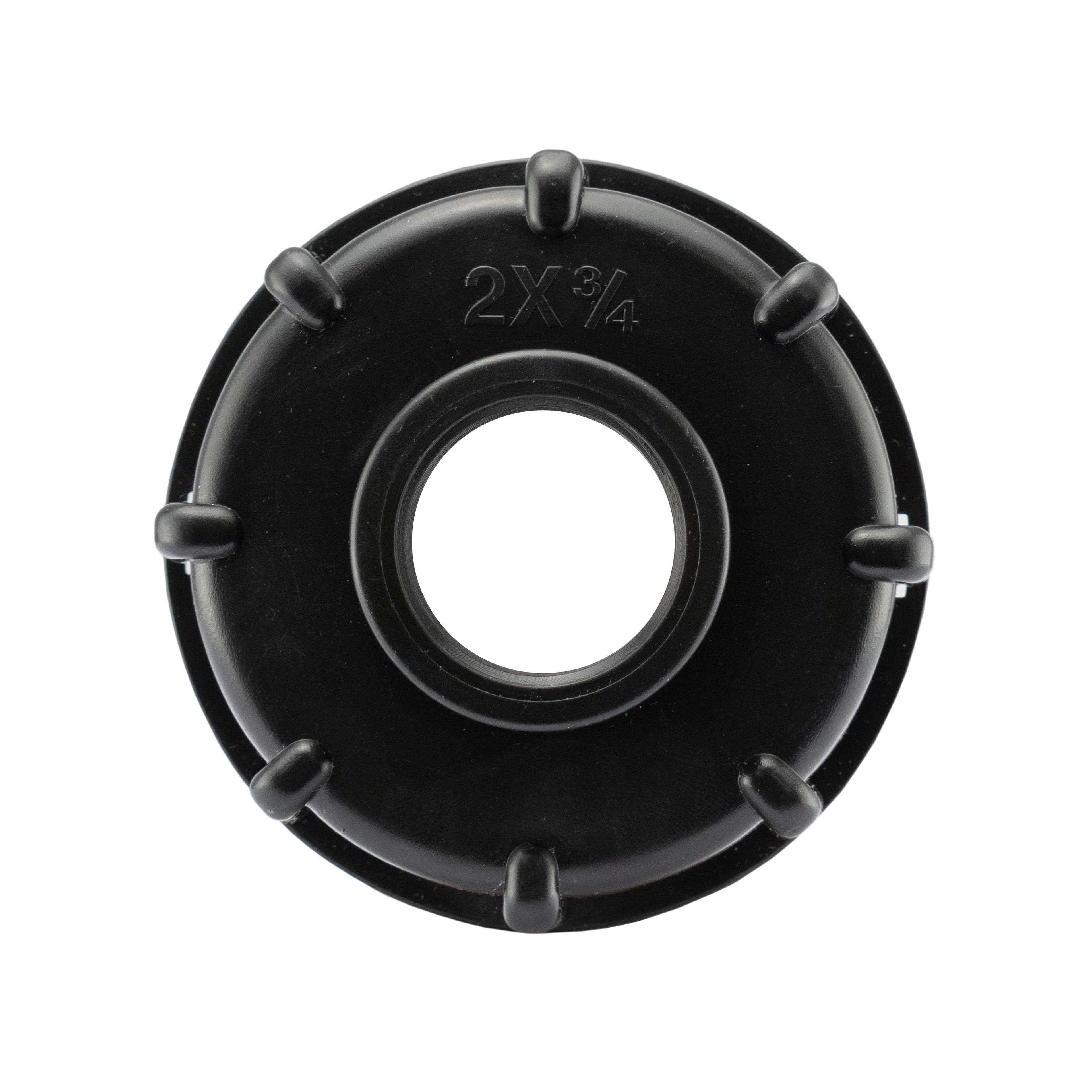 IBC 2 S60X6 Cap with 25mm MDPE Valve MDPE Pipe Connector Drip Irrigation Fitting