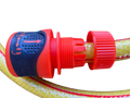Premium Garden Hose Yellow with Orange Lock Connectors for Garden Irrigation Kit