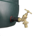 Water Butt Extension Kit 1/2in with Brass Barbed Tap for Drip Irrigation Fitting