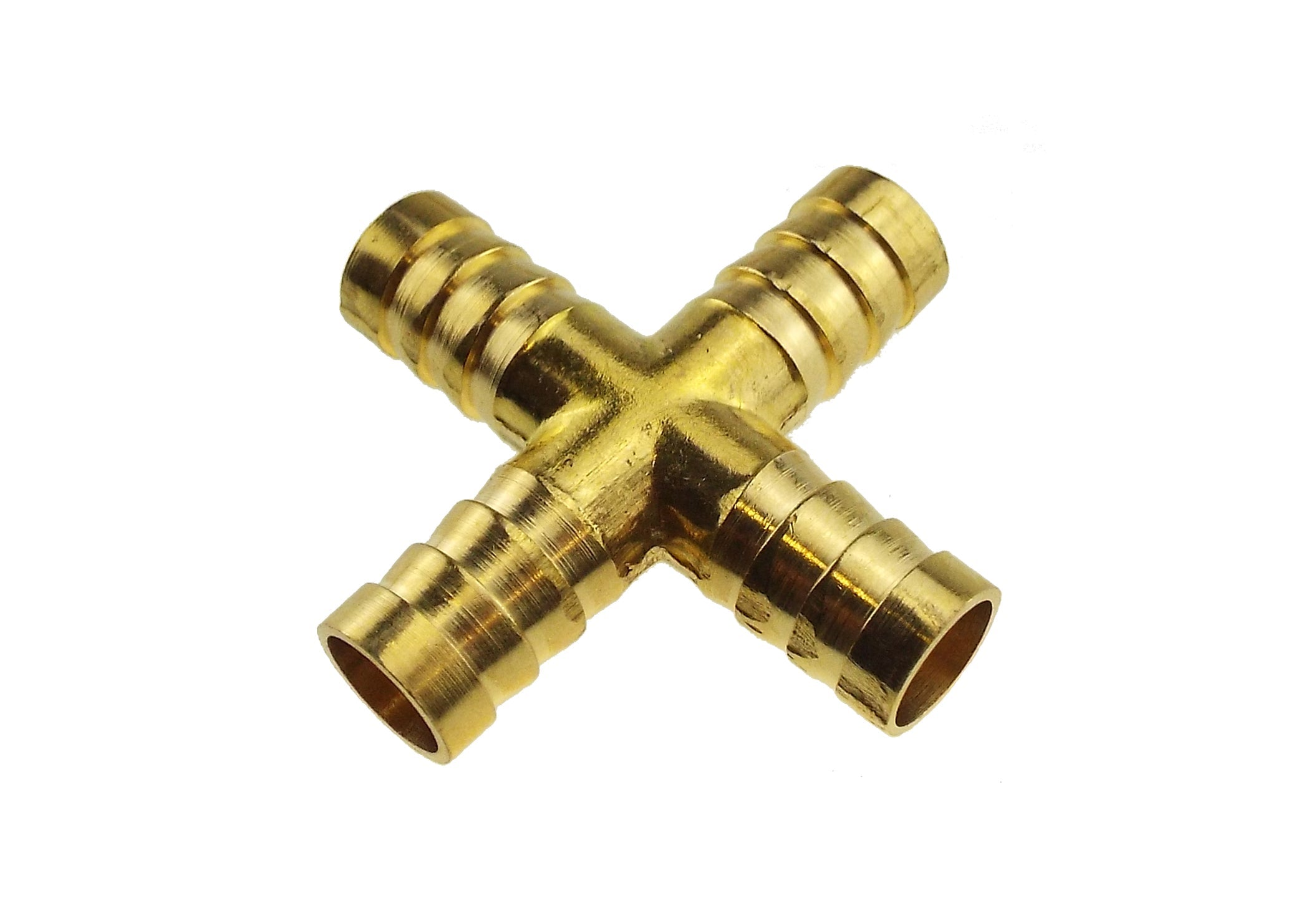 Brass Cross Joiner 10mm Drip Irrigation Fitting Pipe and Water Fitting